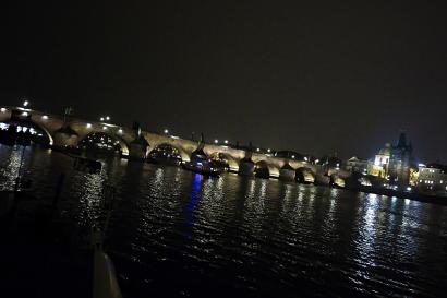 Vltava River at Night