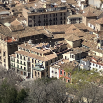 View of Plaza Nueva from above