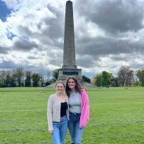 my friend and I at Phoenix Park