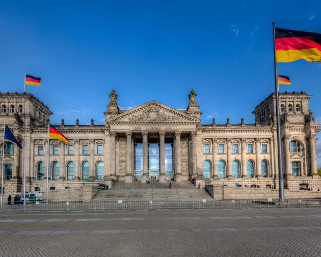 Bundestag, German Parliament, in Berlin