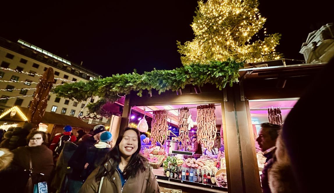 Image of Christmas Market Stand