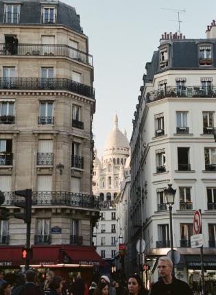 A street in Paris, France.
