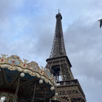 The Eiffel Tower and Carousel 