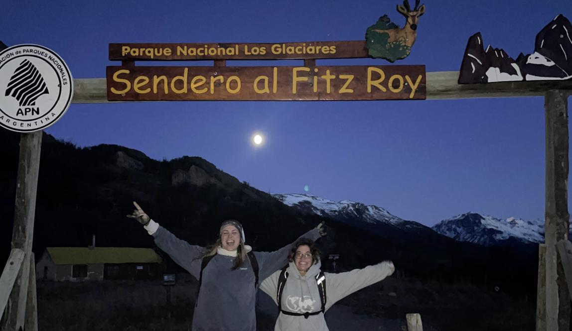 Entrance to Fitz Roy hike