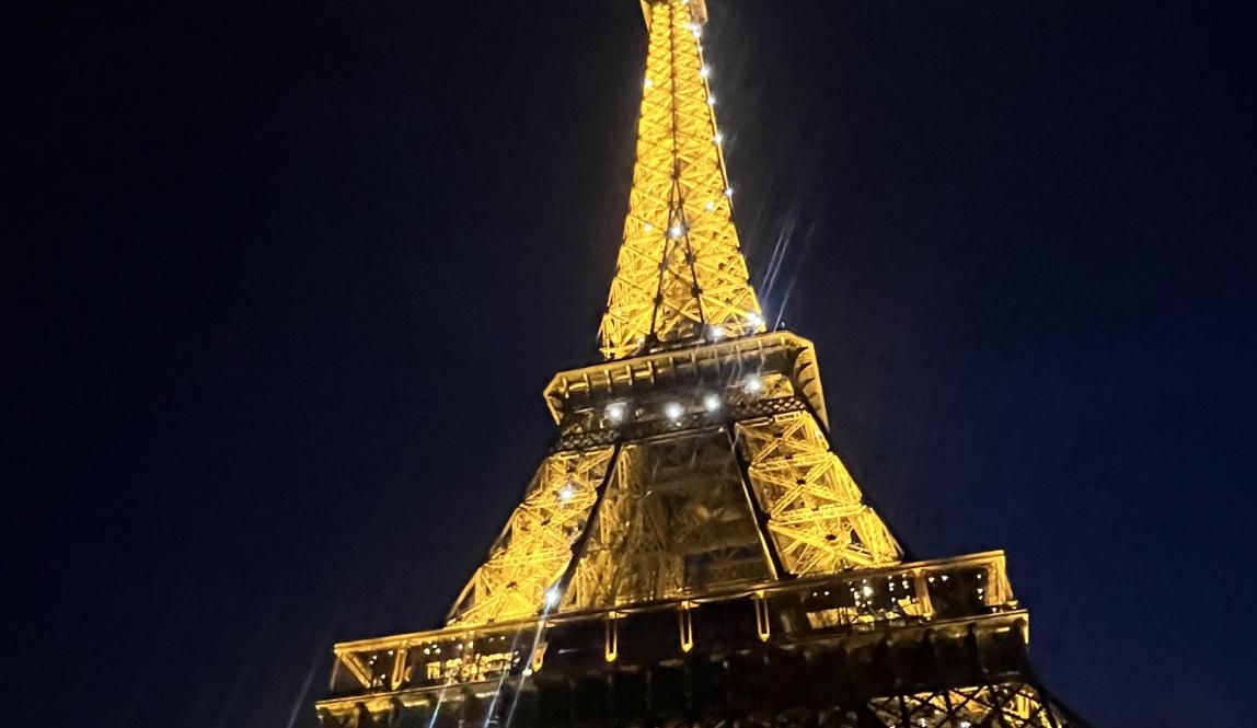 The Eiffel Tower at Night 