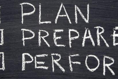 plan prepare perform