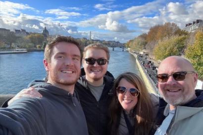 A Family Visit in Europe
