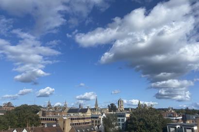 Rooftop view of Oxford