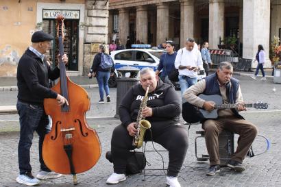 The best type of musical performances in Rome.