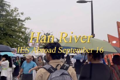 Han River Vlog Thumbnail