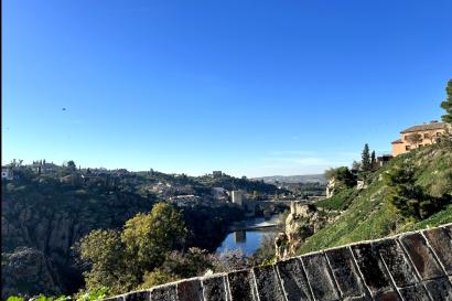 View of Toledo from a viewpoint