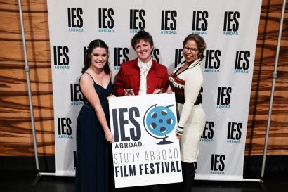 3 finalist picture in Vienna , 2025 Study abroad film festival