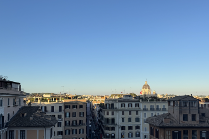 Rome from the Spanish Steps