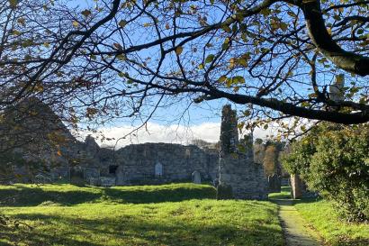 Bonamargy Friary Ruins in Ballycastle, NI