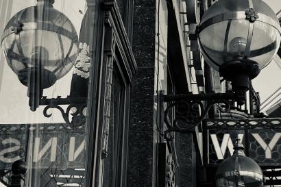 Outside the Wynn Hotel in Dublin