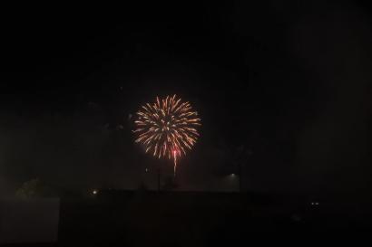 Fireworks from my house