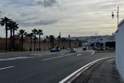 A cityscape of Rabat