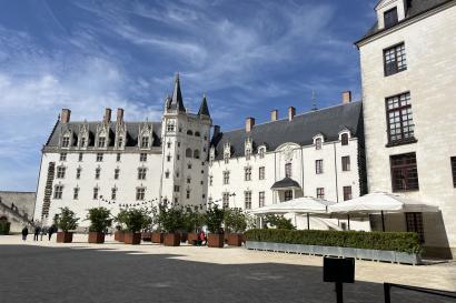 Interior of the Chateau des ducs de Bretagne