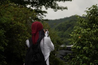 A picture a friend took of me taking a picture.
