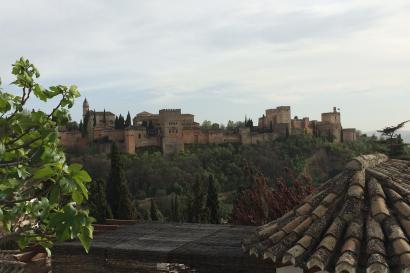 The Alhambra viewed from afar