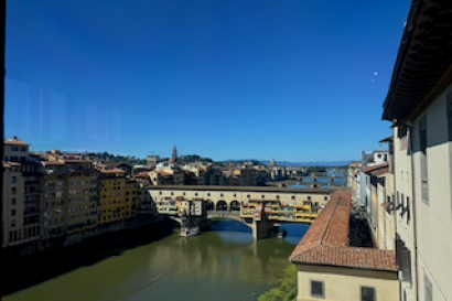 The Ponte Vecchio in Florence during midday