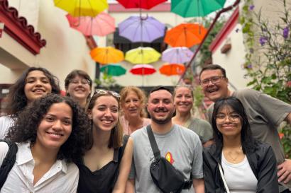 Students exploring Buenos Aires on a Customized Program