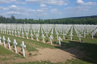 Crosses at the Douaumont Ossuary