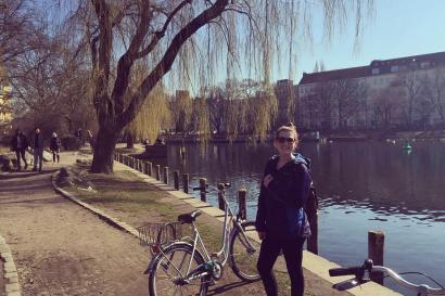 Biking through Berlin! 