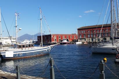 Boats at Napoli's Port
