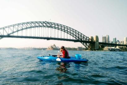 The most beautiful place to kayak, Sydney Harbour 