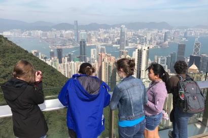 Family trip to Hong Kong, December 2017.