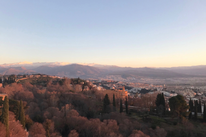 Granada Sunset at Alhambra