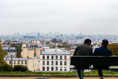 Cloudy View of Paris