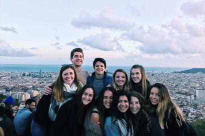 My Spanish class on our last day in Barcelona. 