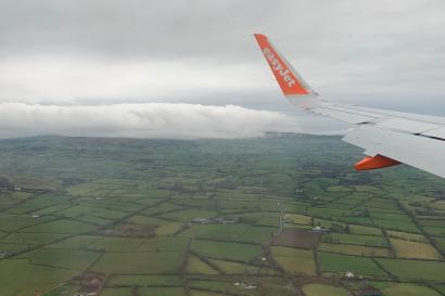 Flying over the planes of Ireland