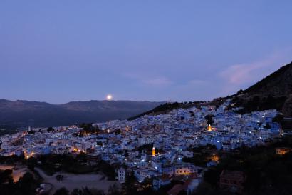 Photo of Chefchaouen at dawn