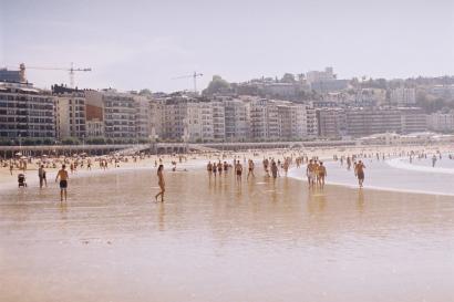 Beach in San Sebastián