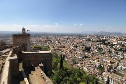 Views from the top of the Alhambra