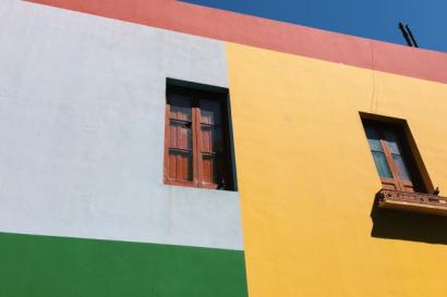Colorful building in La Boca