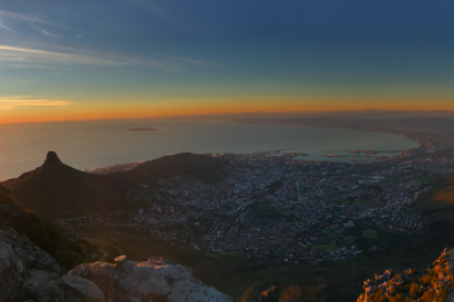 View From the Top of Table Mountain