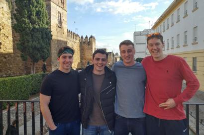 IES Abroad Madrid students on a trip to Córdoba, Spain