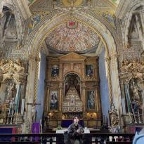 Inside the Coimbra University Cathedral
