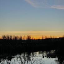 Río Tormes sunset