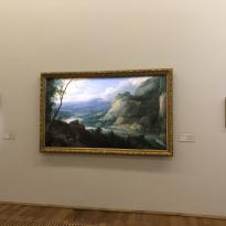 A picture of a landscape in the Nantes Art Museum 