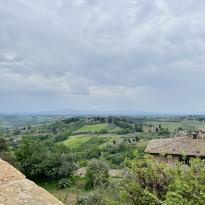 view from san Gimignano 