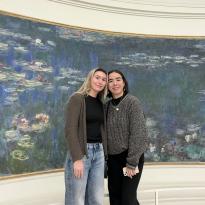 Reece and I at Musee de L'Orangerie 