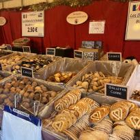 Photo of the treats at the Florence Christmas Market 