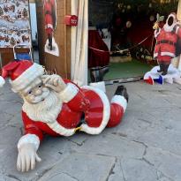 Photo of santa figures in Florence 