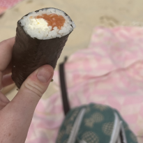 Smoked Salmon Sushi Wrap 