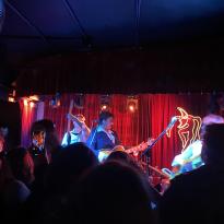 Live music at an underground bar in Sydney 
